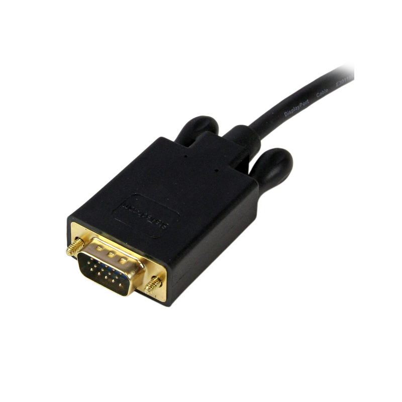 StarTech DP2VGAMM15B 15ft (4.6m) DisplayPort to VGA Cable